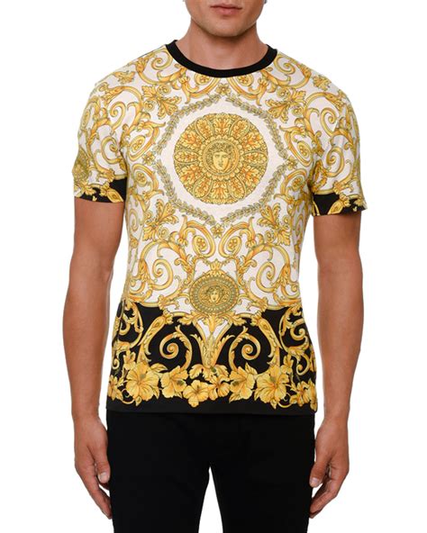 versace print clothes|versace graphic t shirts.